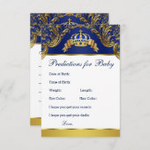 君主のベビー及び親アドバイスの予想 アドバイスカード (正面/裏面)