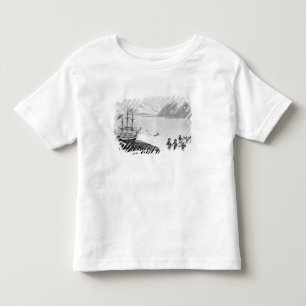 君主の先住民との最初の対話 トドラーTシャツ