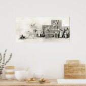 君主制にフランスの対する国民の勝利 ポスター (キッチン)