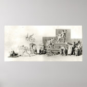 君主制にフランスの対する国民の勝利 ポスター (正面)