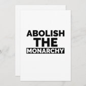 君主制を廃止する シーズンカード (正面/裏面)