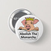 君主制を廃止する 缶バッジ (正面&裏面)