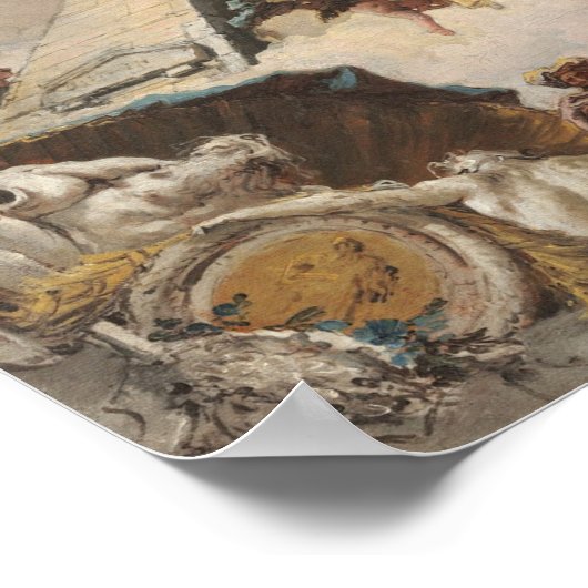 君主制、スペインのジョバンニティエポロファインアートポスター ポスター (角)