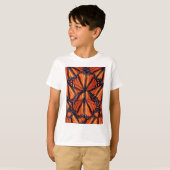 君主蝶のアート Tシャツ (正面フル)
