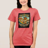 君主蝶の渡り トライブレンドTシャツ (正面)