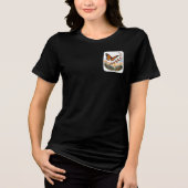 君主蝶の渡り トライブレンドTシャツ (正面)