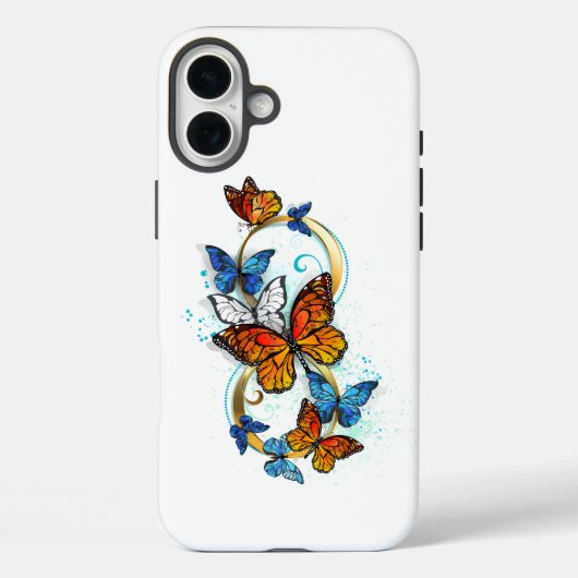 君主蝶の無限 Case-Mate iPhoneケース (裏面)