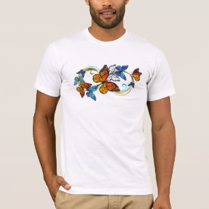 君主蝶の無限 Tシャツ