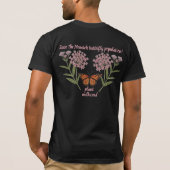 君主蝶Tシャツ Tシャツ (裏面)