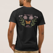 君主蝶Tシャツ Tシャツ (裏面)
