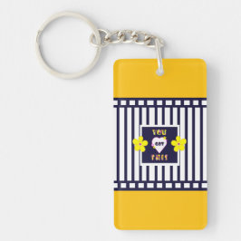 君前向きはこれを認得める キーホルダー