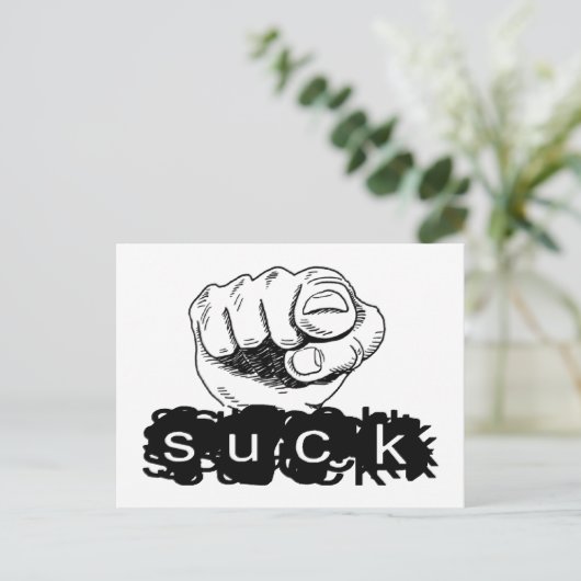 君吸 ポストカード (スタンド正面)