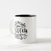 君得のやる気を起こさせる主張 ツートーンマグカップ (正面左)