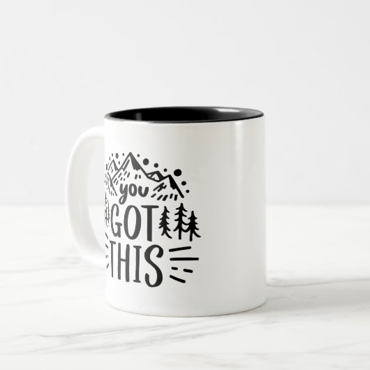 君得のやる気を起こさせる主張 ツートーンマグカップ (正面左)