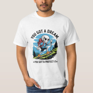君得は夢だ保護よ Tシャツ
