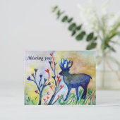 君恋しく思のはがき ポストカード (スタンド正面)