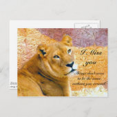 君恋しく思の葉書 ポストカード (正面/裏面)