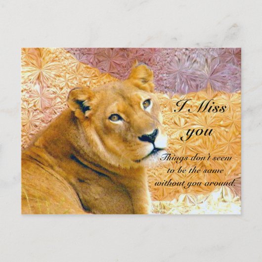 君恋しく思の葉書 ポストカード (正面)