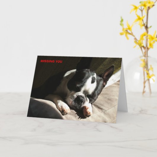 君恋しく思の カード (黄色い花)