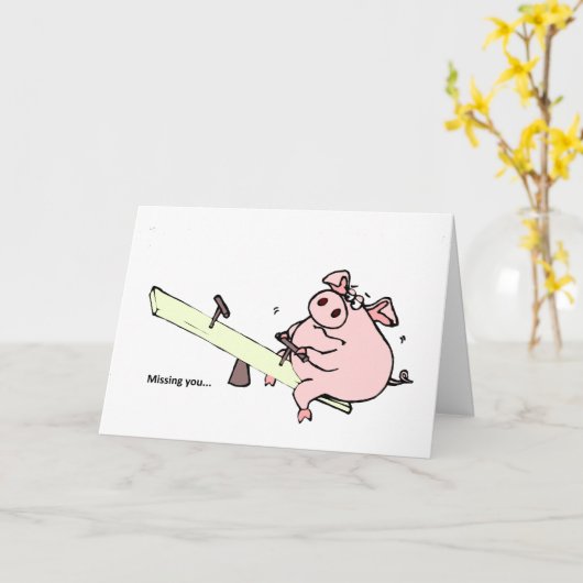 君恋しく思の カード (黄色い花)