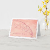 君恋しく思は… カード (黄色い花)