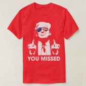 君恋しく思 Tシャツ (デザイン正面)