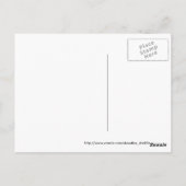 君感謝していは虹の葉書 ポストカード (裏面)