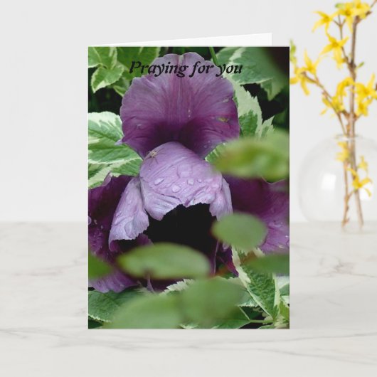 君祈の為に カード (黄色い花)