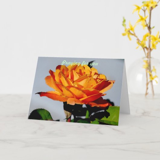 君祈の為に カード (黄色い花)