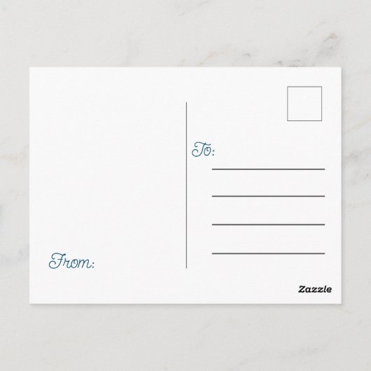 君祈の親友だ ポストカード (裏面)