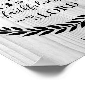 君素晴らしの忠実なウッド・クリスチャンのポスターか ポスター (角)