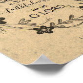 君素晴らしの忠実なフローラはクリスチャン素朴だ ポスター (角)