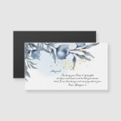 君考えのフローラデザイン。名前をカスタムする (正面/裏面)