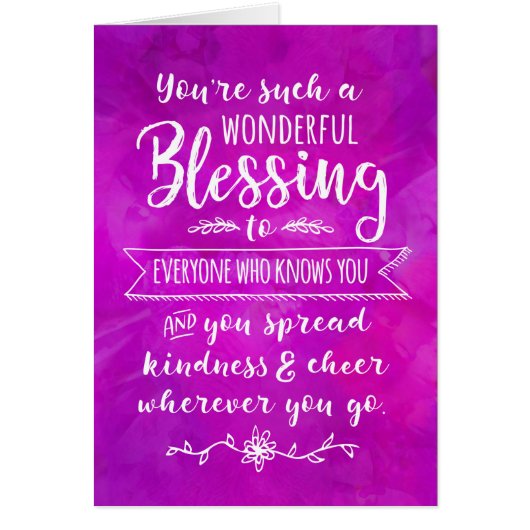 君考えの事はあなたは素晴らしいと賛美思う (正面)