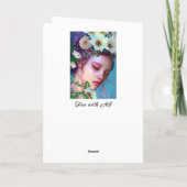 君考えの事 |妖精かわいらしの カード (裏面)