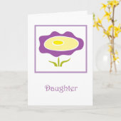 君考えの娘恋しく思君 カード (黄色い花)