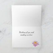 君考えの睡蓮絵画君の カード (内部)