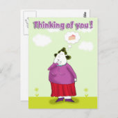 君考えの_ ポストカード (正面/裏面)