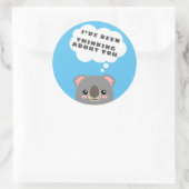 君考えるの事だ ラウンドシール (バッグ)