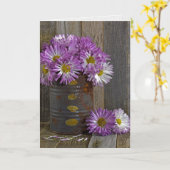 君考えるの口は楽だ カード (黄色い花)