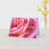 君考えるの カード (黄色い花)