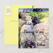 君考えるの_ ポストカード (正面/裏面)