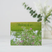 君考えるの_ ポストカード (スタンド正面)