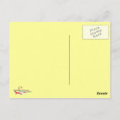 君考えるの… ポストカード (裏面)