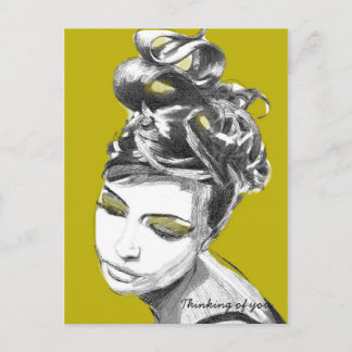 君考えるの… ポストカード