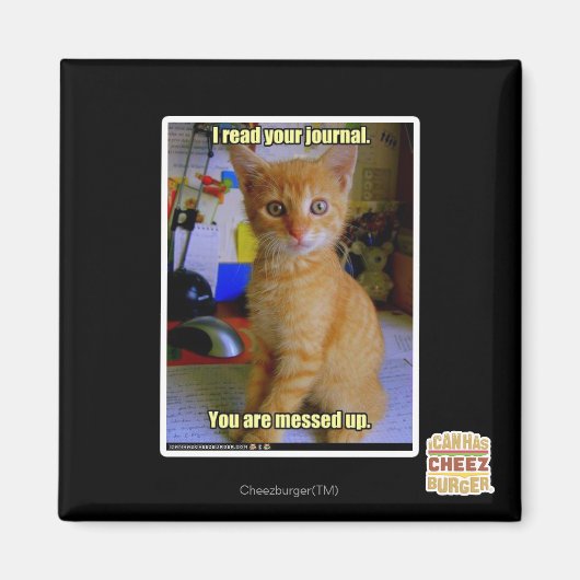 君読の日記 マグネット (正面)