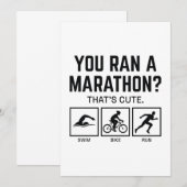 君走はマラソンだ サンキューカード (正面/裏面)