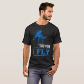 君走は陸路のハードルだ Tシャツ (正面フル)
