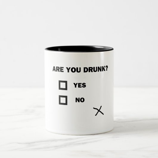 君飲は？ ツートーンマグカップ (中央)