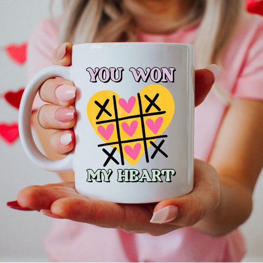 君魅力的が僕のハートを取った コーヒーマグカップ